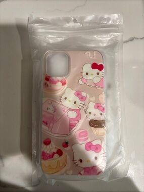 Hello Kitty Pink Dessert Print Phone Case